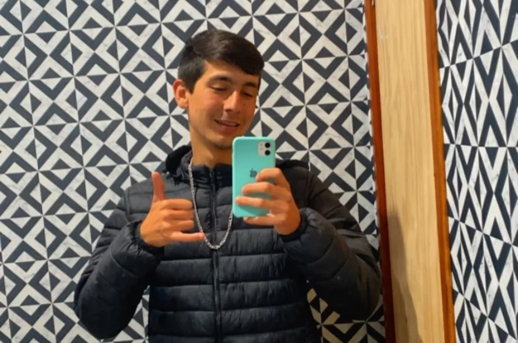 Nicolas Sartori de 20 anos, perdeu a vida em um acidente em Turvo