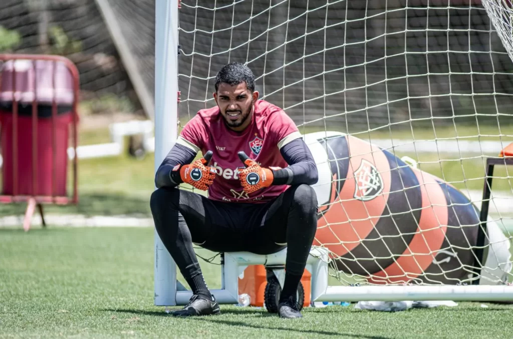 Treino do Vitória no Estádio do Barradão na reta final para a preparação para o duelo contra o Criciúma