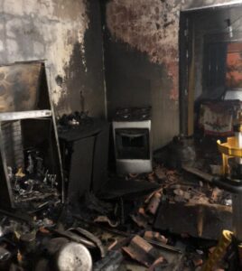 Incêndio destrói residência em Araranguá