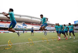 Seleção Brasileira inicia preparação para enfrentar a Venezuela