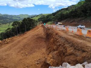 Saiba qual a previsão para conclusão das obras de recuperação da SC-114 em São Joaquim