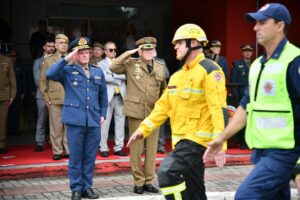 Promoção de 236 militares marca celebração em Florianópolis