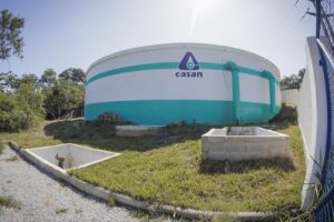 Casan realiza manutenção em reservatório e interrompe fornecimento de água