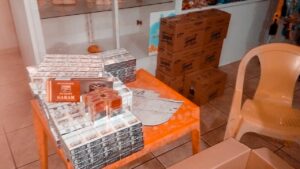 PF desmonta esquema de contrabando de cigarros na capital