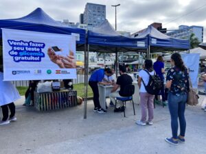 Florianópolis realiza ação de conscientização e exames sobre diabetes