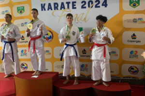 Atleta de Tubarão conquista medalha em competição nacional de karatê