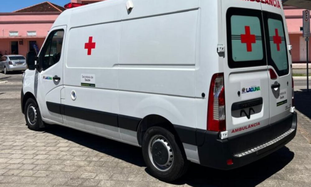 Laguna: nova ambulância é adquirida pela Secretaria de Saúde