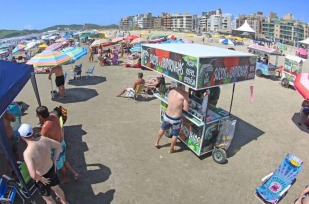 Vendedores ambulantes e food trucks já podem se credenciar para o verão de Laguna