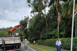 Papai Noel chegará em carro antigo e fará acendimento de luzes em Gravatal