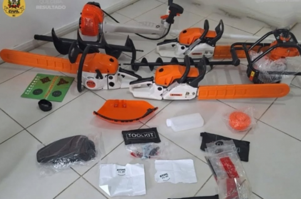 Estelionatários tentam vender máquinas de marca falsa no Sul de SC