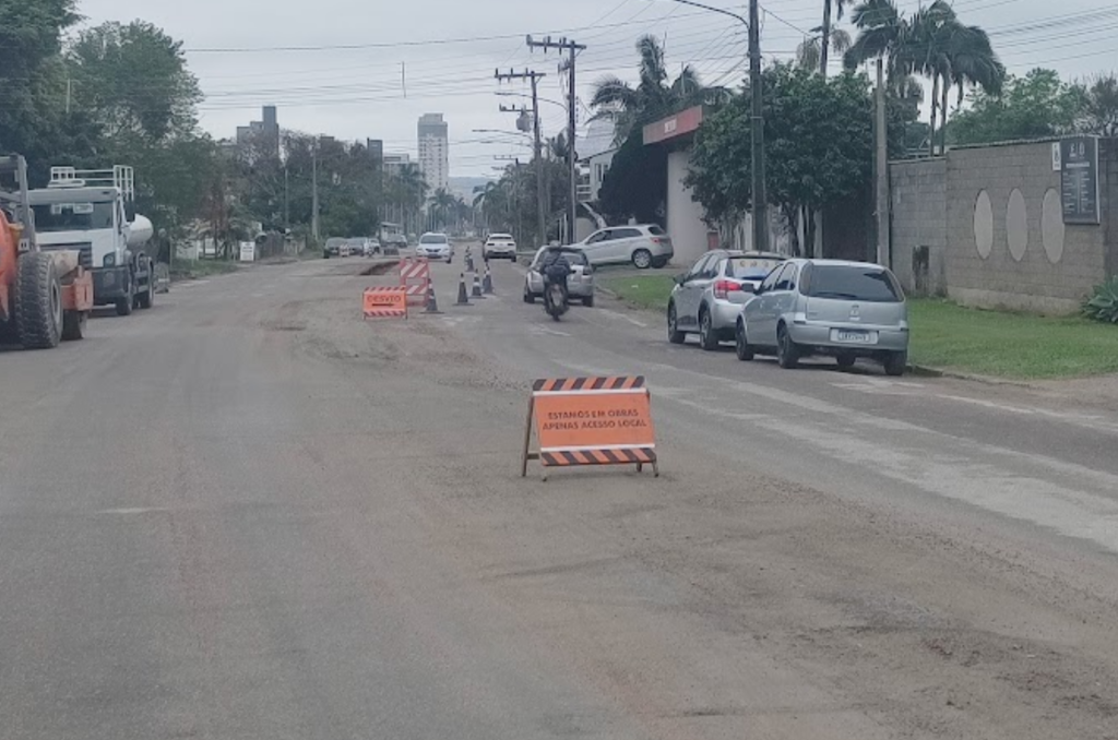 Veja as ruas que passarão por obras em Tubarão na próxima semana