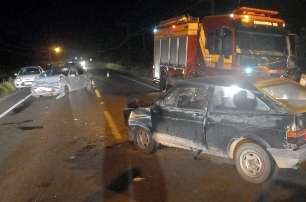 Colisão frontal é registrada em Urussanga