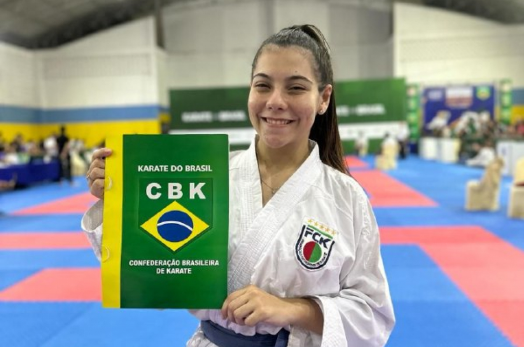 Atleta de karatê representará Tubarão em competições nacionais