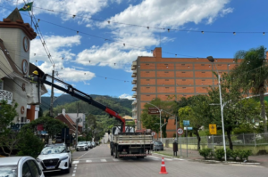 Gravatal inicia os preparativos para a chegada do Papai Noel