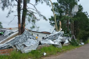 Sombrio declara situação de emergência após tempestade e microexplosões