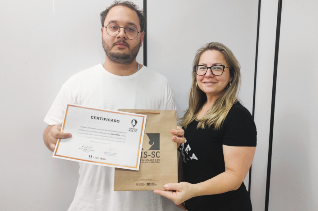 Cidade do Sul de SC recebe chancela do Museu de Imagem e Som