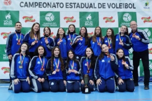 Vôlei de Tubarão é o terceiro melhor time de SC na categoria sub-13