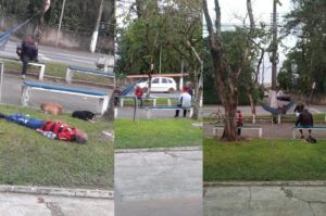 Praça da Santa Luzia virou a “Casa da mãe Joana”?