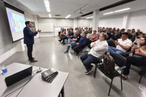 SindArroz-SC promove palestra sobre processos do pós-colheita para associados