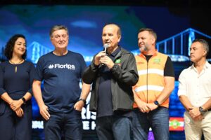 Inauguração na Hercílio Luz tem presença do governador e prefeito da capital