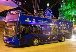 Natal em Blumenau disponibiliza passeios temáticos gratuitos pelo By Bus