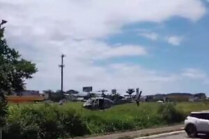 Acidente gravíssimo na Lagoa da Conceição mobiliza helicóptero Águia