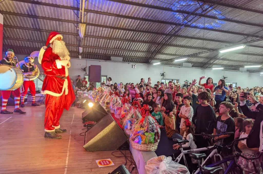 Apresentações de Natal em Morro da Fumaça, no Distrito de Estação Cocal