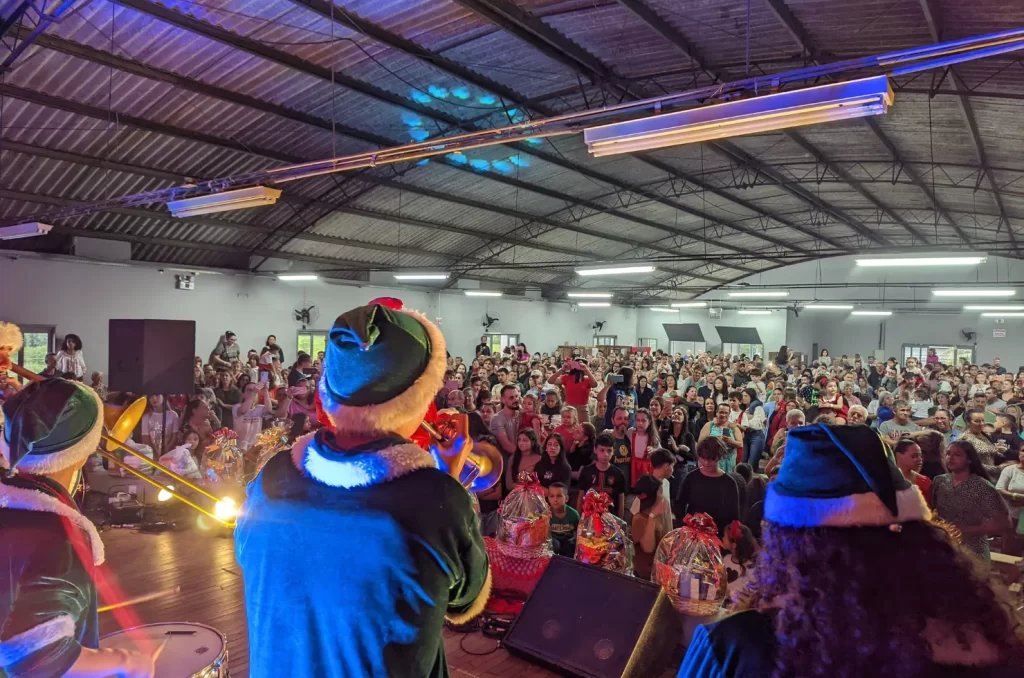 Apresentações de Natal em Morro da Fumaça, no Distrito de Estação Cocal