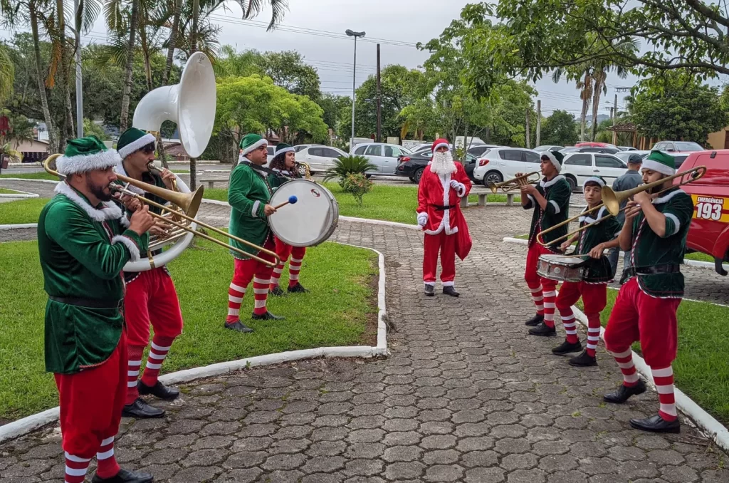 Apresentações de Natal em Morro da Fumaça, no Distrito de Estação Cocal