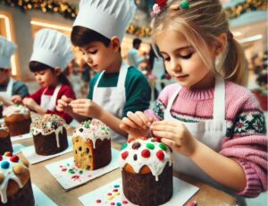 Crianças farão mini panetones no Balneário Shopping 