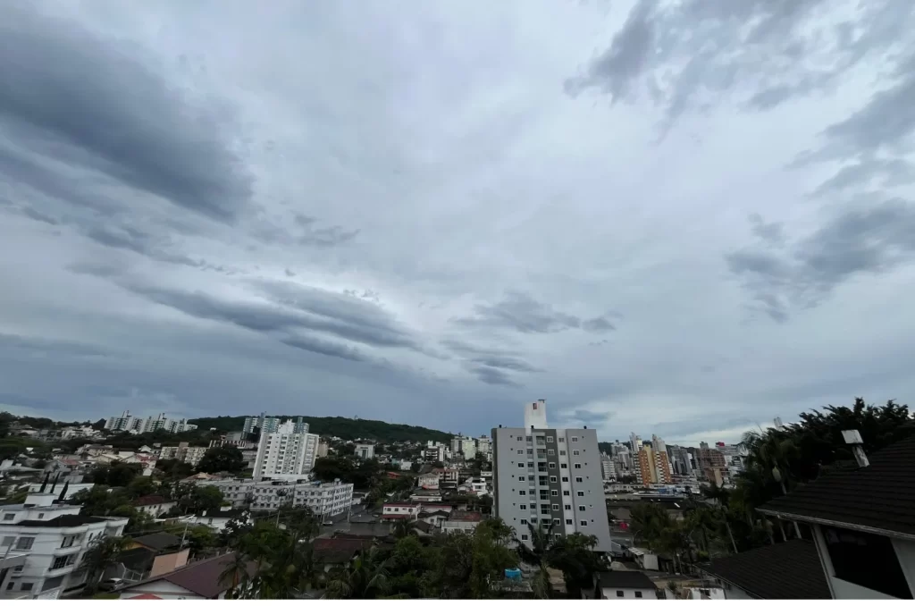 Criciúma terá semana de temperaturas amenas e tempo instável