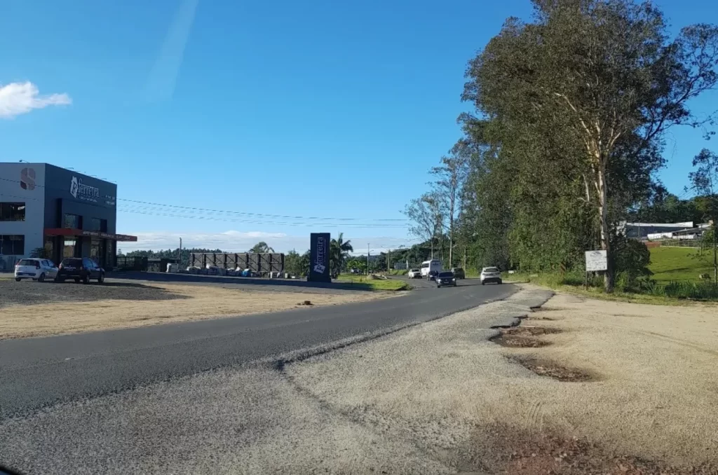 Obras de duplicação da SC-108 entre Urussanga e Cocal do Sul