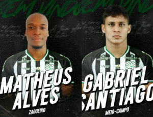 Figueirense reforça elenco com Gabriel Santiago e Matheus Alves