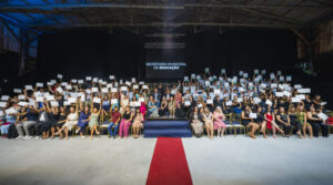 Formatura em Biguaçu celebra 252 alunos e oito cursos gratuitos