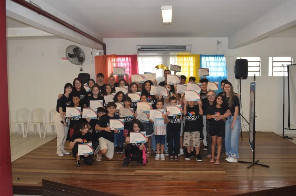 Formatura dos alunos da Abadeus em 2024