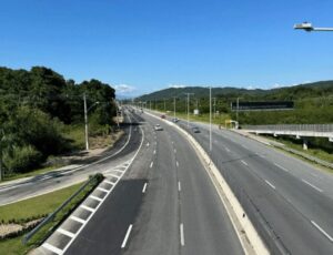 Liberada neste sábado a terceira pista da SC-401, em Florianópolis
