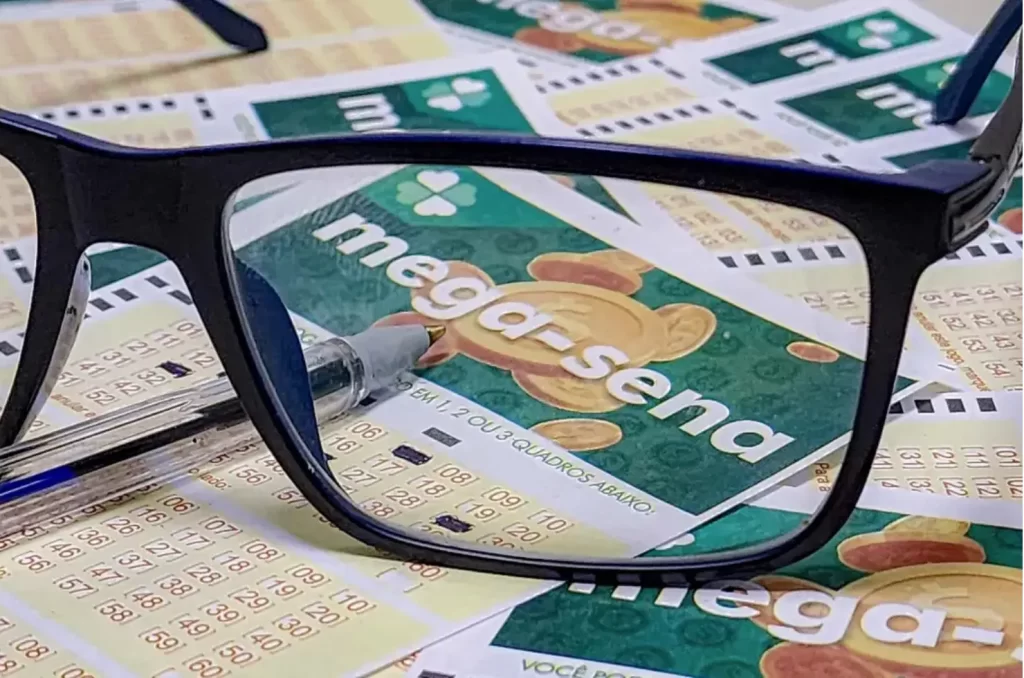 Bilhetes de apostas da Mega-Sena