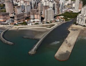 Molhes de Porto Belo serão inaugurados da quinta-feira