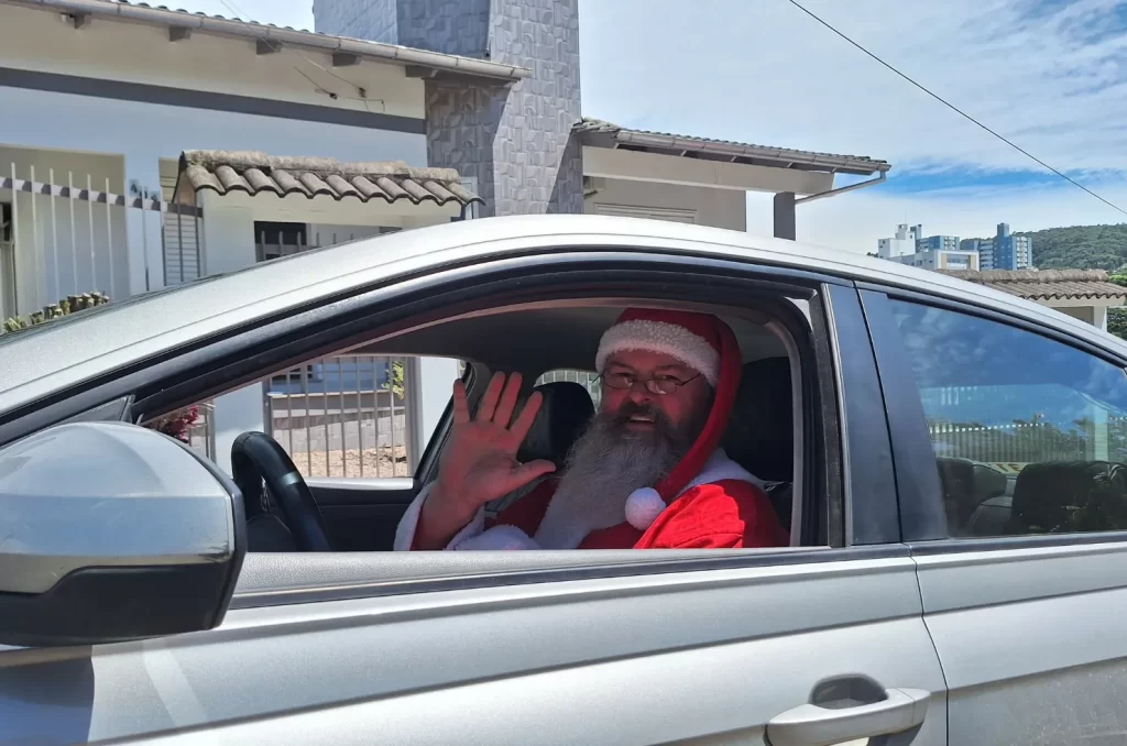 Uber Noel de Criciúma transforma corridas em momentos mágicos