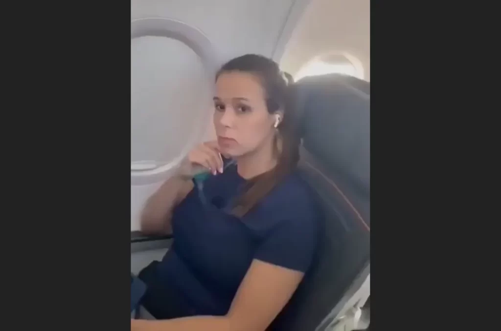 Mulher se recusa a ceder assento em voo