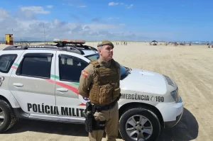 PM intensifica fiscalização na orla de Balneário Rincão
