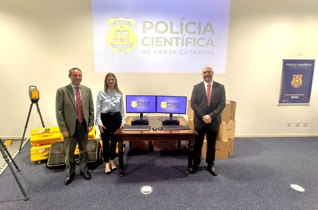 Evento em comemoração aos 108 anos da Polícia Científica de Santa Catarina