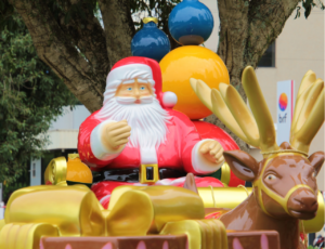 Parque do Noel é atração em Itajaí