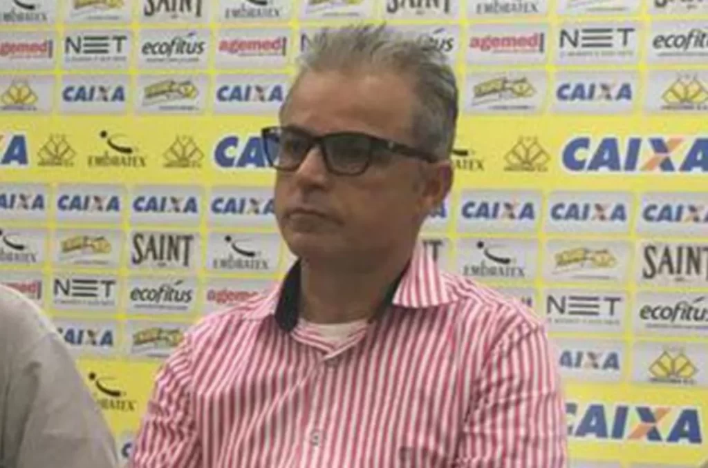 Robson Izidro na época em que era Superintendente do Criciúma