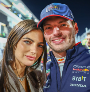 Max Verstappen e Kelly Piquet anunciam espera pelo primeiro filho