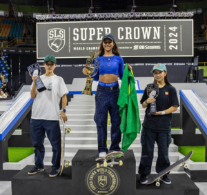 Rayssa Leal brilha com tricampeonato mundial no skate