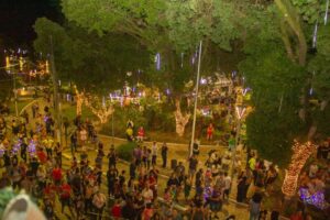 Abertura da Casa do Papai Noel marca início do Natal Iluminado em São José