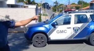 Guarda Municipal de Capivari de Baixo realiza ações no trânsito neste domingo