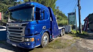 Guincho na SC-401: Veículo realiza primeiro atendimento
