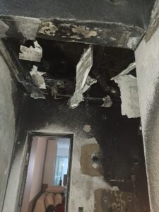 Incêndio provoca estragos em apartamento em Itapema